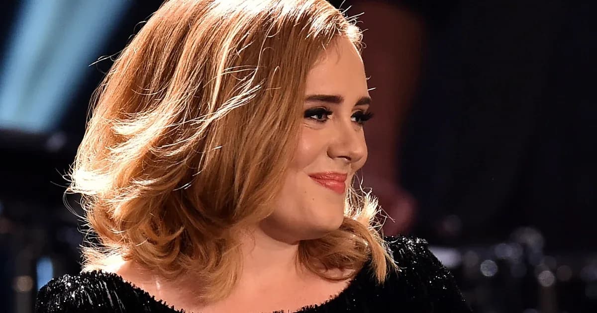 Adele rides along with James Corden in "Carpool Karaoke"
