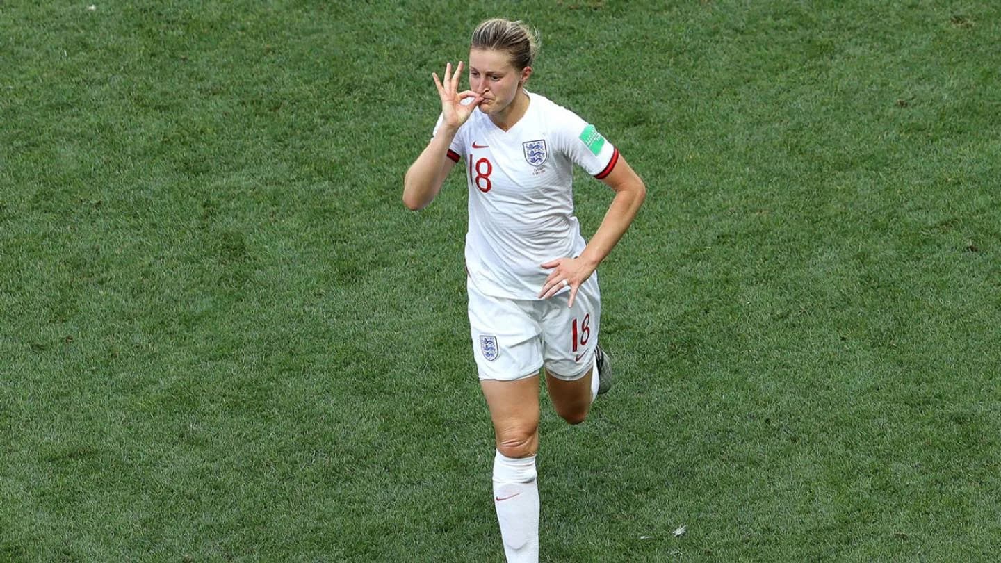 England's Ellen White Shades Alex Morgan With Her Own Tea Time Celebration