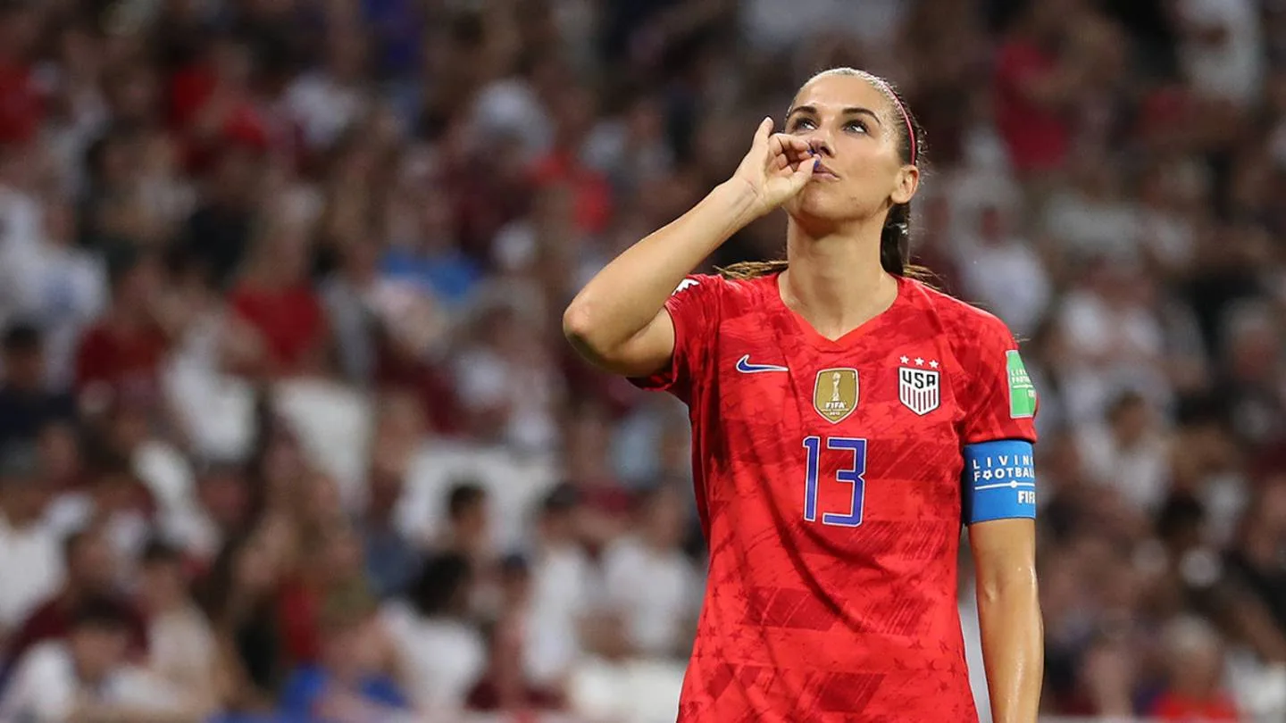 Alex Morgan Calls Out Celebration Critics: 'You See Men Grabbing Their Sacks'
