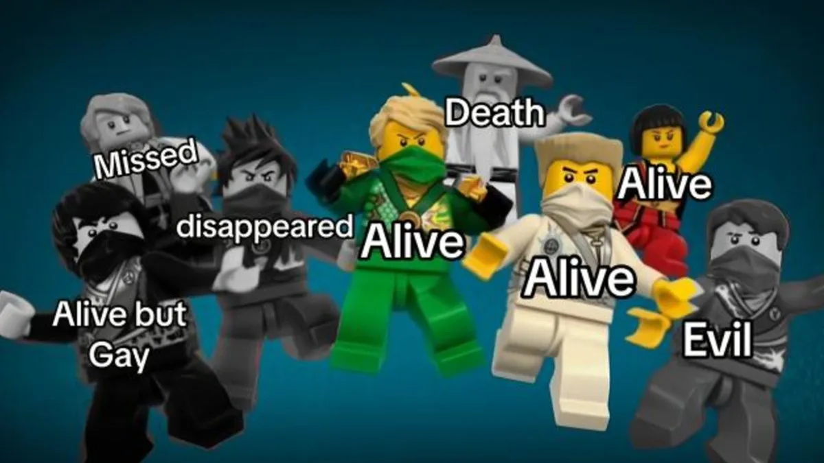 Alive But Gay / Ninjago Then vs. Now | Know Your Meme