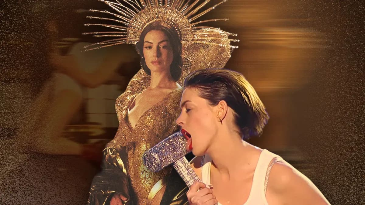 Anne Hathaway’s ‘Wrecking Ball’ Lip Sync Win Paved the Way for Mother Mary Reign | Den of Geek