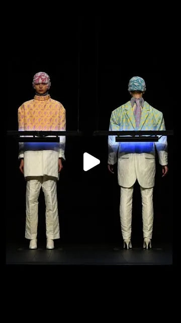 ANREALAGE on Instagram: "Look01/02 ANREALAGE AUTUMN/WINTER 2023-24 COLLECTION “ = ” Two equal worlds. Two different worlds. How we see the world. How they see the world. Wear equal. But not equal.…