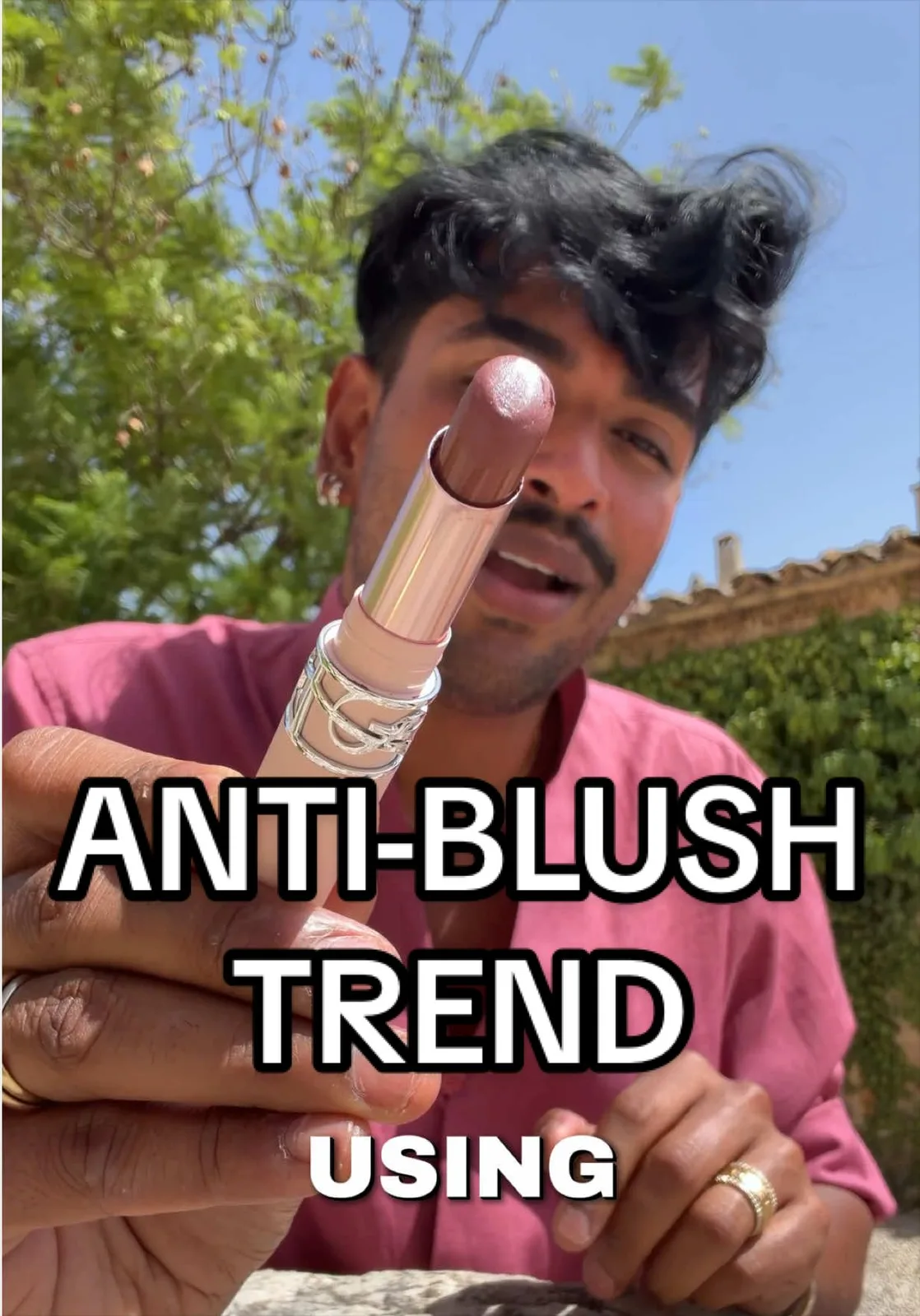 Don’t use a blush in your Anti-Blush 🙄 #antiblush