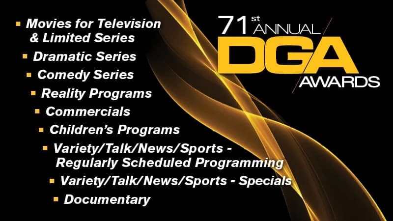 DGA Announces Nominees for Outstanding Directorial Achievement in Television, Commercials and Documentary for 2018