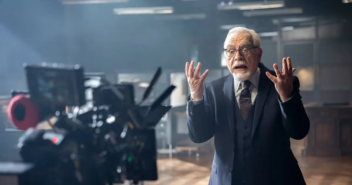 The new advert shows Brian Cox as a tough boss
