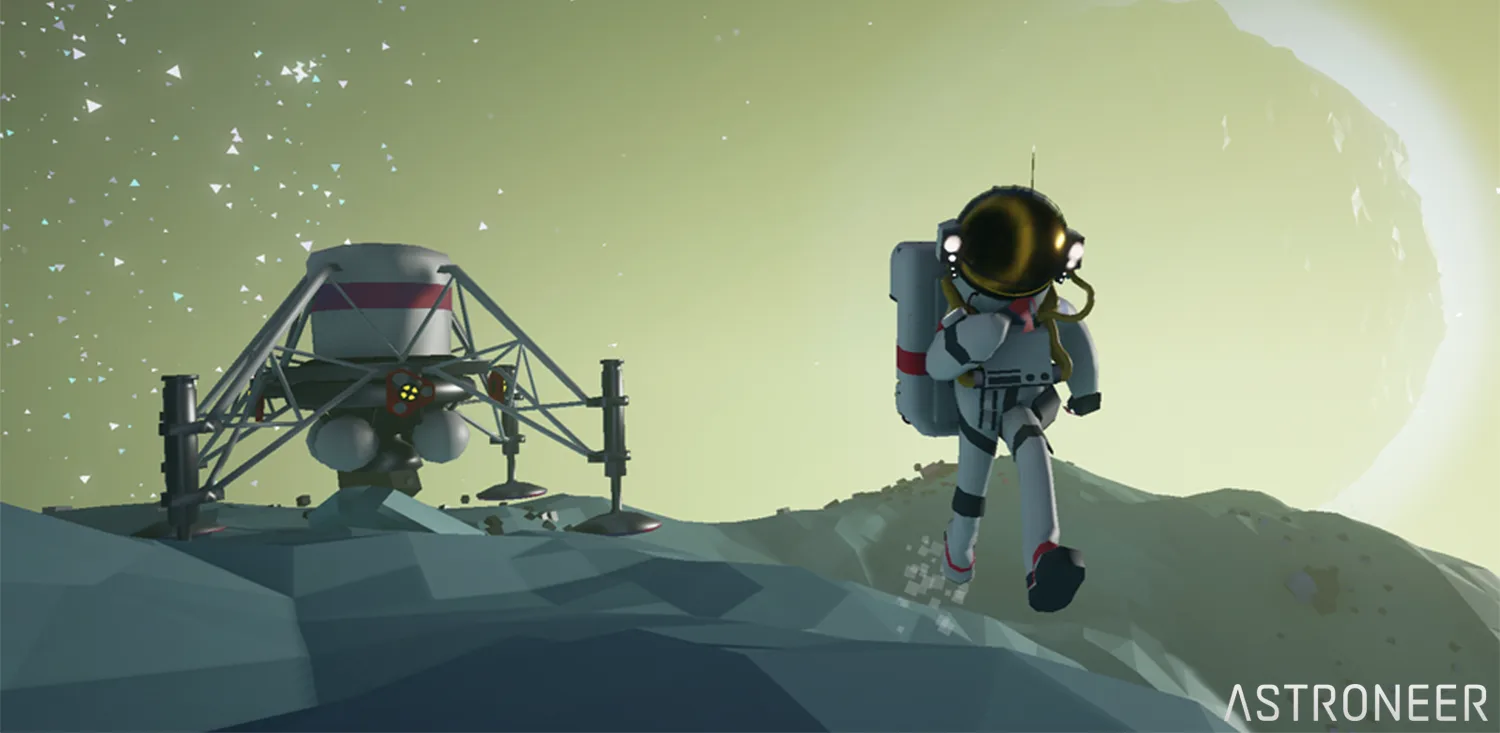 Astroneer looks like 'The Martian' mixed with Minecraft and Kerbal Space Program