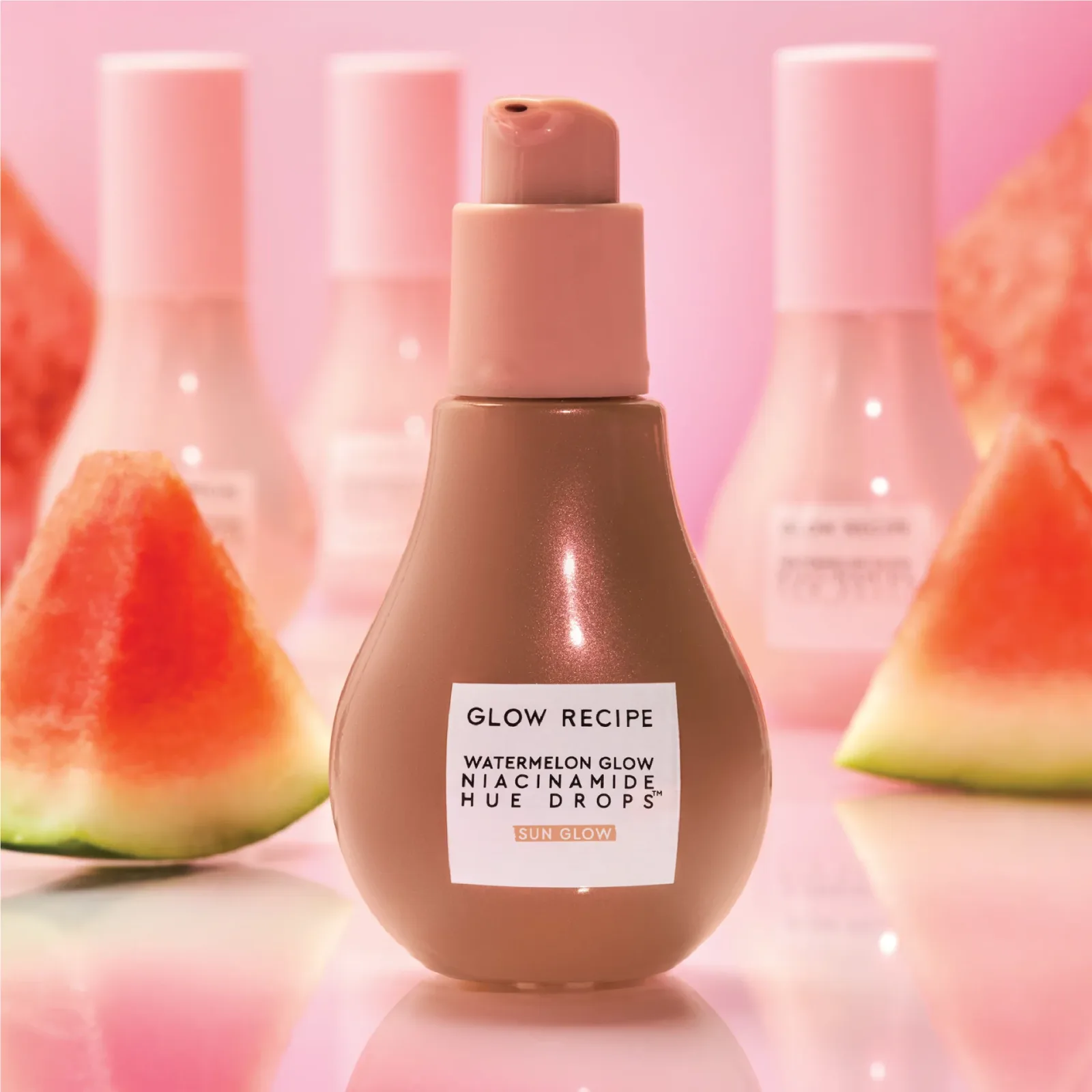 Official Watermelon Glow Niacinamide Hue Drops product bottle