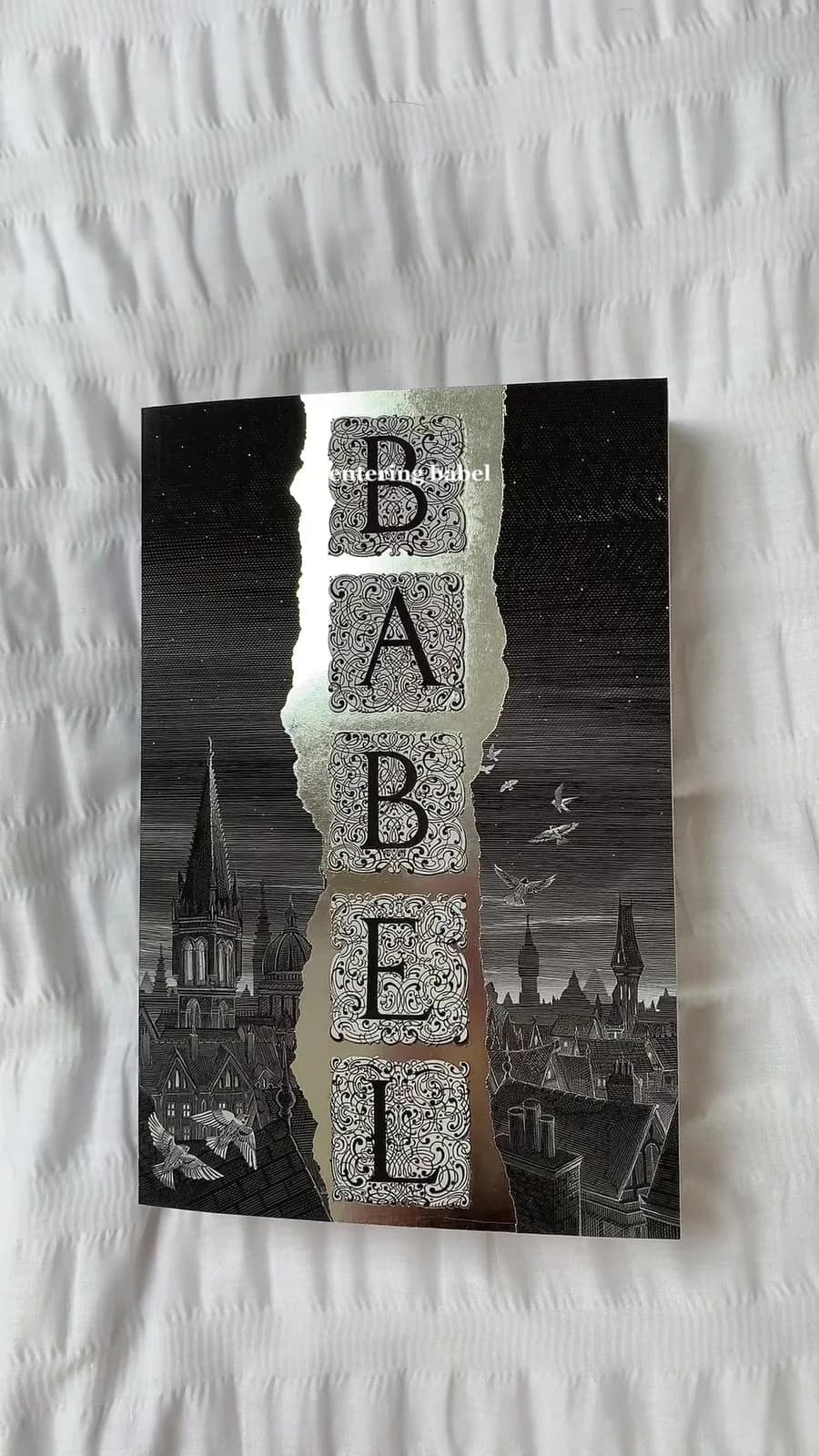 ready to enter babel <3 thank you @HarperVoyagerUK 🌙 #booktok #babelrfkuang #darkacademia #darkacademiabooks #rfkuang #fyp