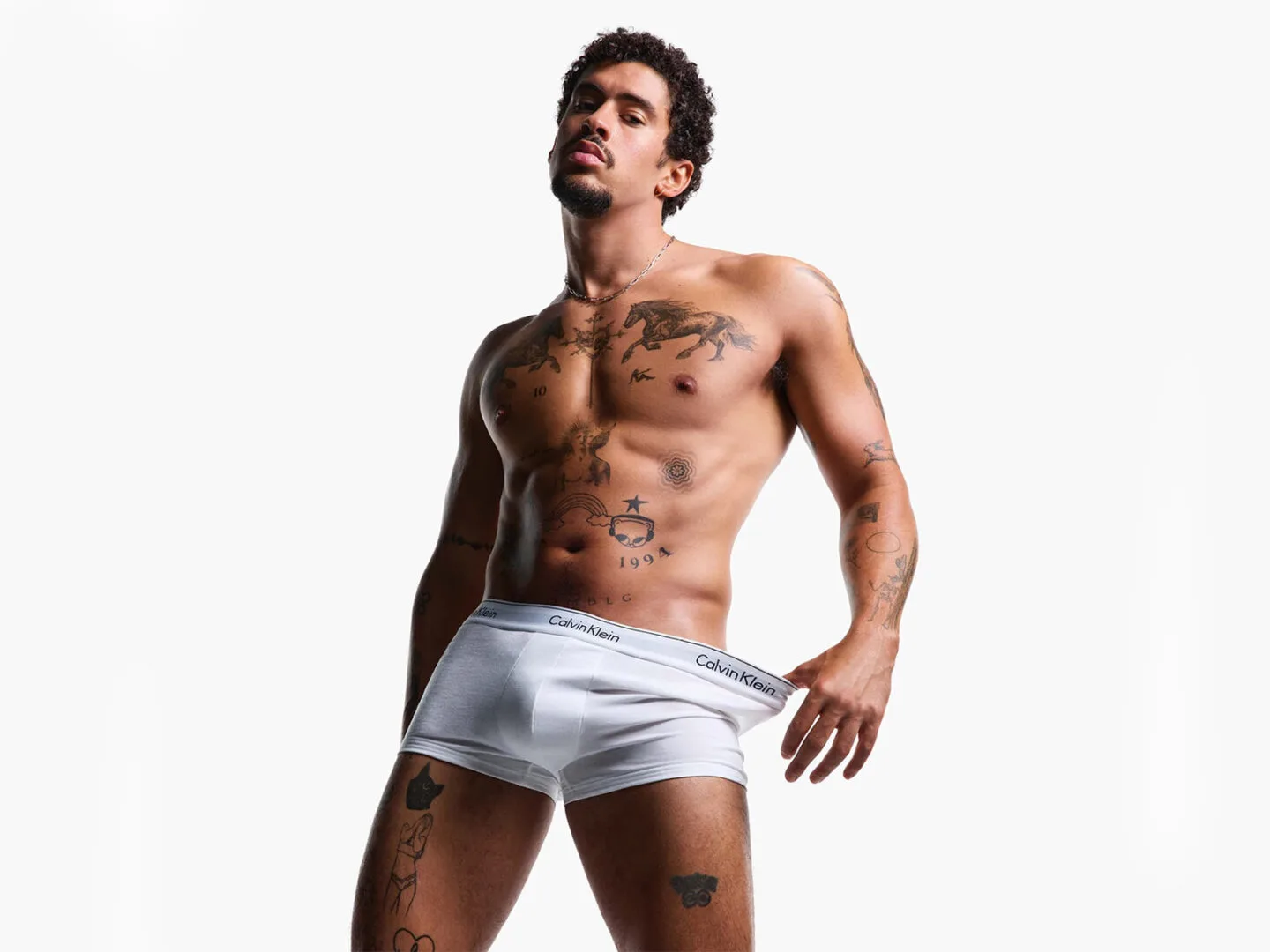 Calvin Klein: Spring 2025: Bad Bunny • Ads of the World™ | Part of The Clio Network