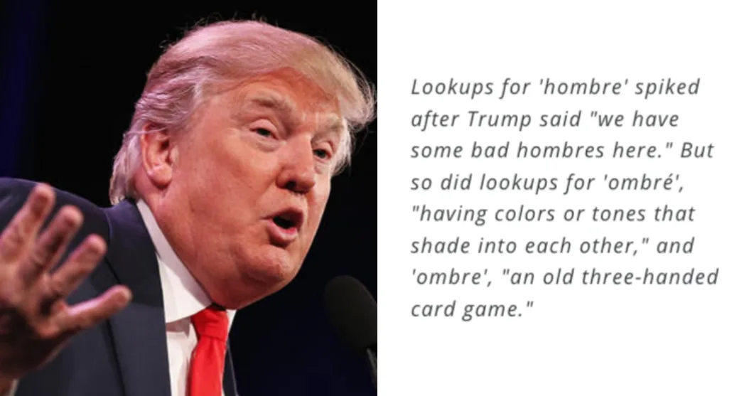 Donald Trump's "bad hombres" comment causes confusion