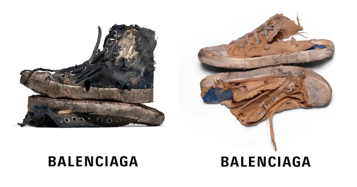 Images from Balenciaga's latest campaign.