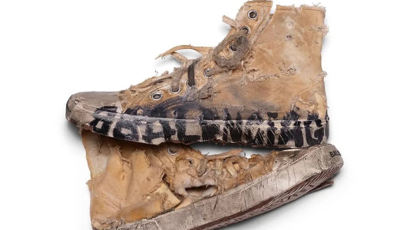 $1,850 ‘Destroyed’ Sneakers by Balenciaga Trolled in China - RADII