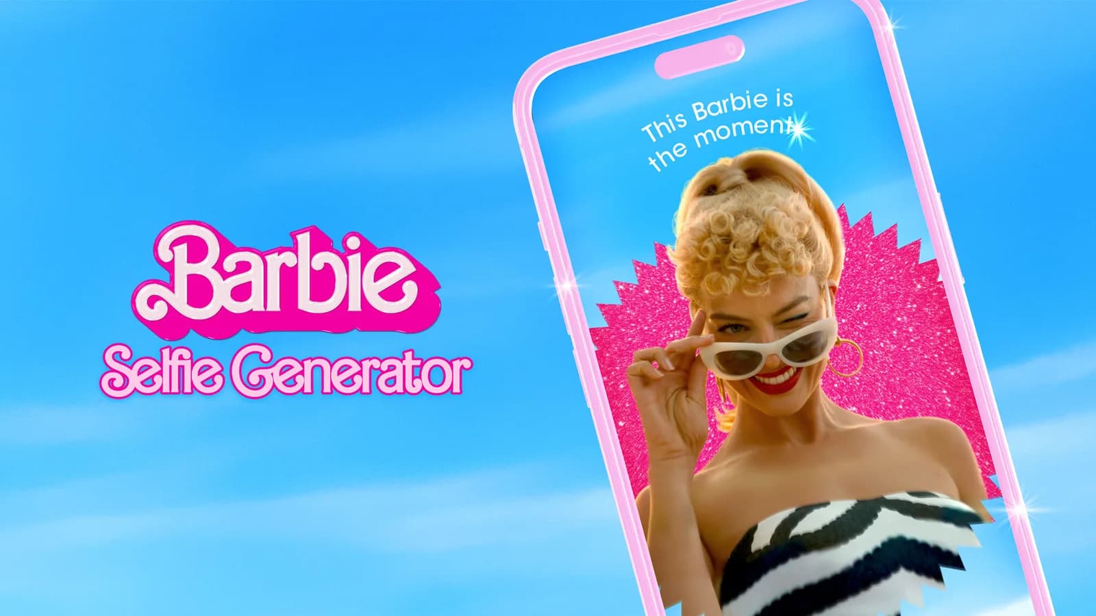 BOND's campaign page showing the Barbie poster generator and personalized posters