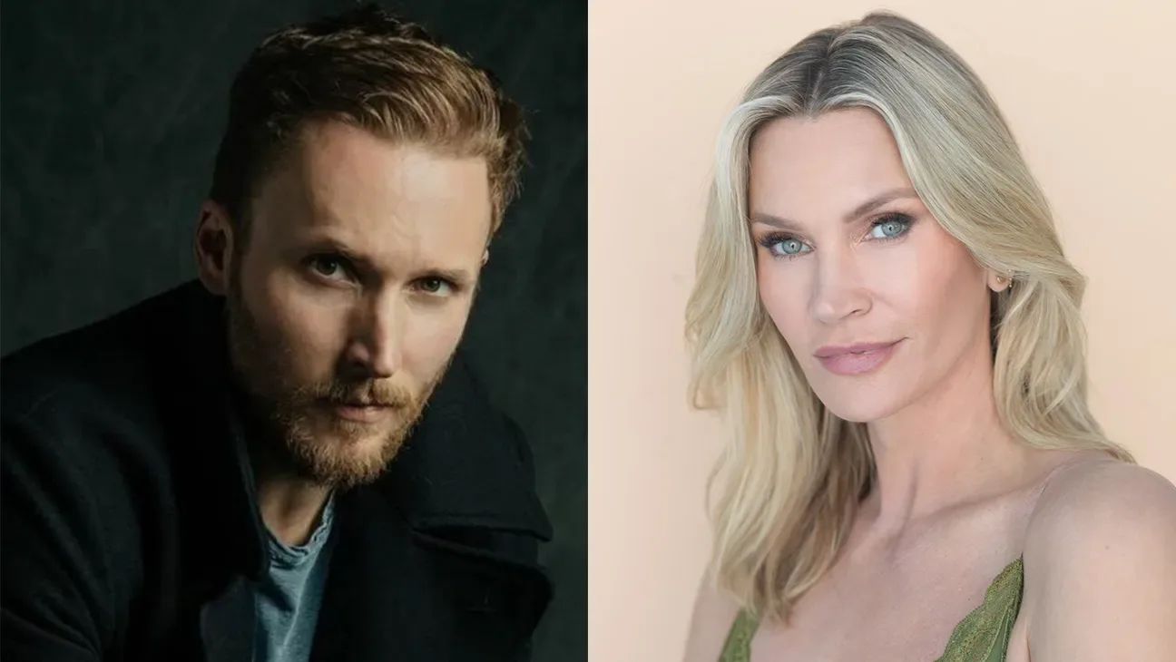 Joshua Close and Natasha Henstridge