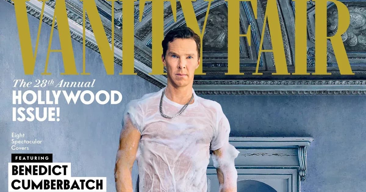 Another Unusual Benedict Cumberbatch Magazine Cover Has Got The Whole Internet Talking