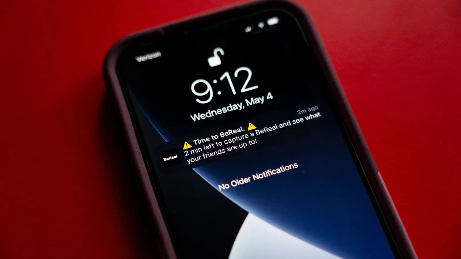 The BeReal app in Brooklyn, May 4, 2022. (Calla Kessler/The New York Times)