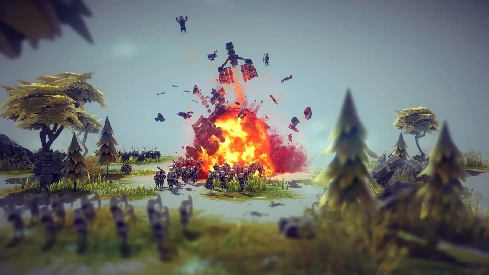 Wild siege weapon sandbox Besiege is 50% off for launch, so here are some GIFs