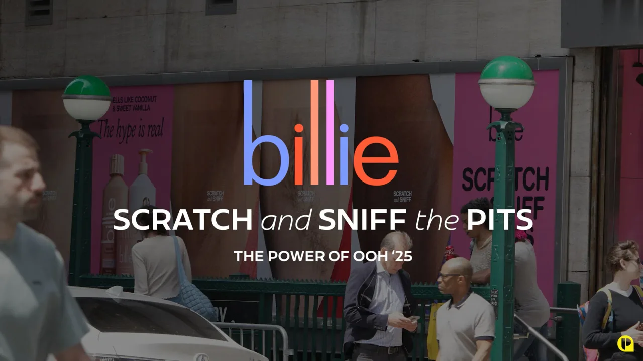 PM - Billie Scratch and Sniff Campaign