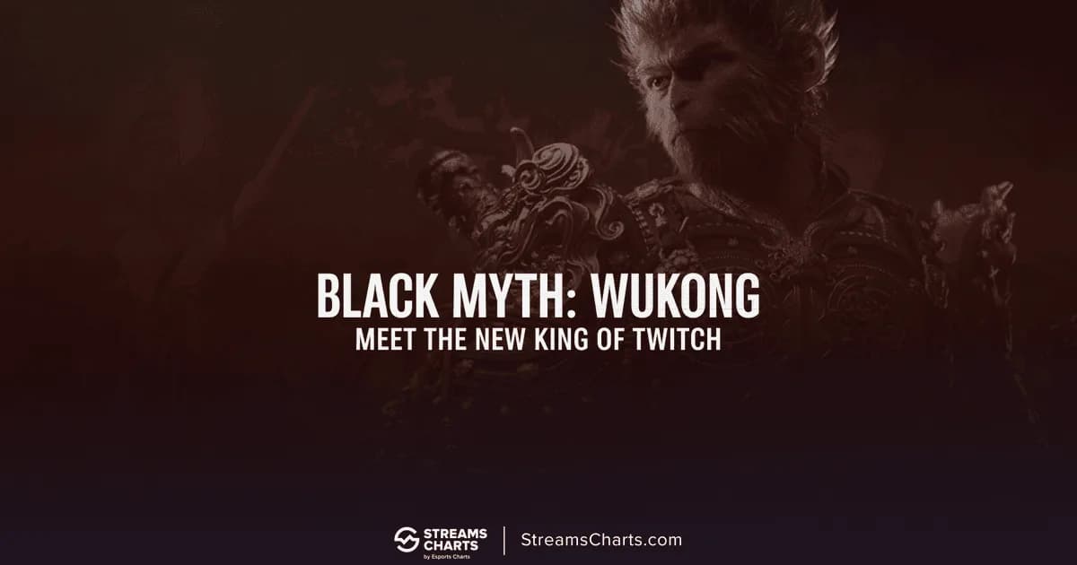 Black Myth: Wukong Sets Twitch Records: Viewership, Streamers, and Language Insights | Streams Charts