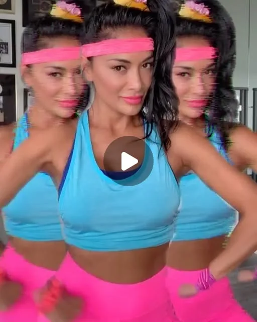 Nicole Scherzinger on Instagram: "Alright #MondayMotivation... who’s ready to jazzercise with me?? 🤸🏽♀️🤩🥇"