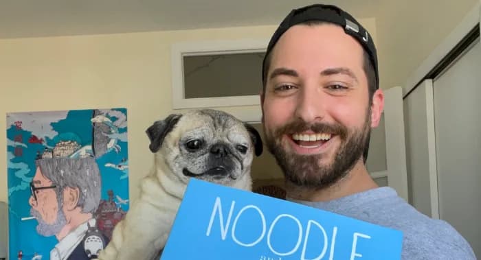 Viral pug Noodles who went famous on TikTok for ‘no bones day’ dies - National | Globalnews.ca