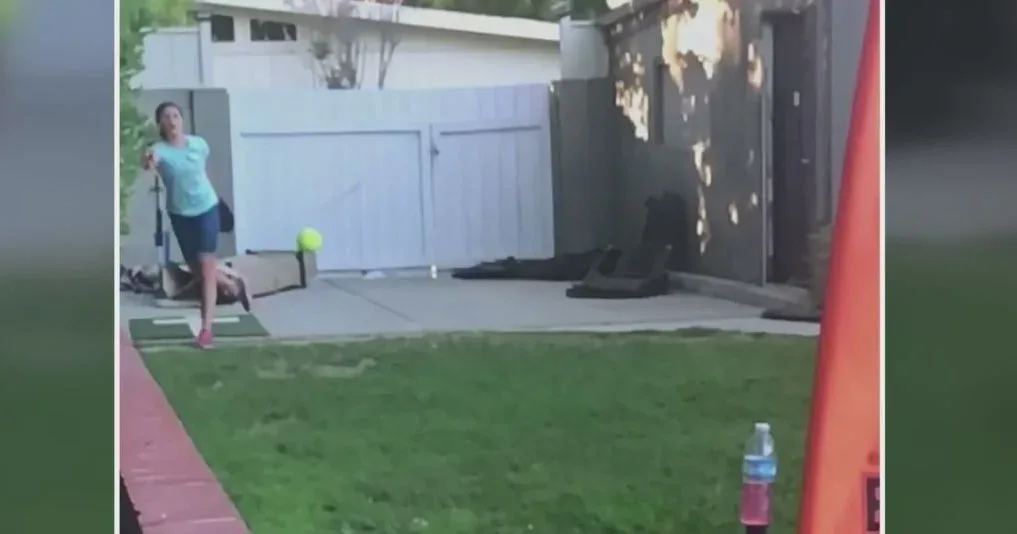 WATCH: Granada Hills Girl Gives Bottle Cap Challenge A New Spin