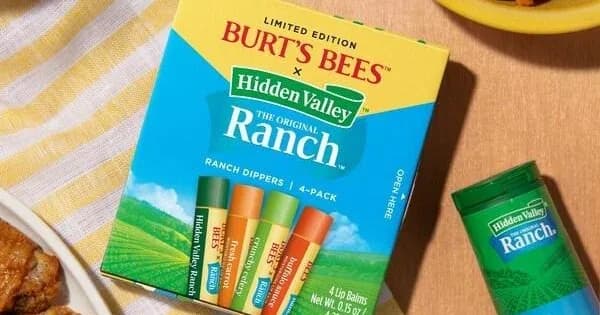 Hidden Valley and Burt's Bees made ranch-flavored lip balm, and it's already sold out