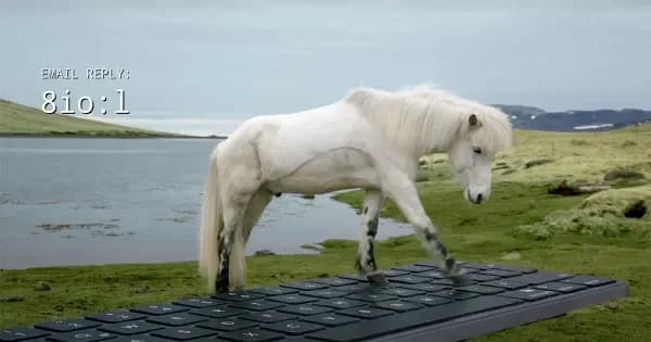 Visit Iceland's Service Lets Horses Reply to Work Emails