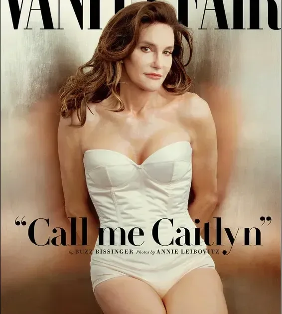 Caitlyn Jenner, formerly Bruce Jenner, poses for cover of Vanity Fair