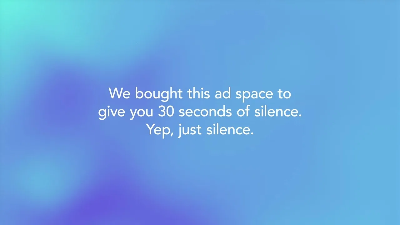 2024 Election - Calm Silent Ad