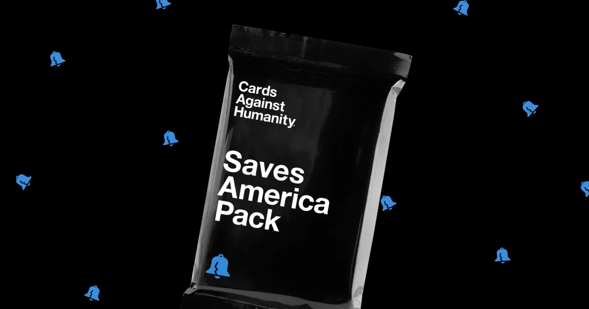 The retail pack containing cards originally mailed in the Saves America campaign.