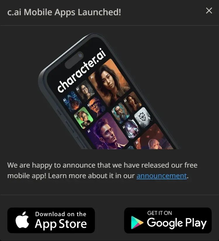 Character AI Turns Chatbot Web Users Into App Users | Similarweb