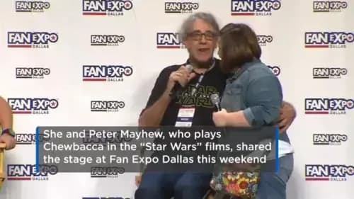 Internet sensation ‘Chewbacca mom’ meets the real-life Chewbacca | Watch News Videos Online