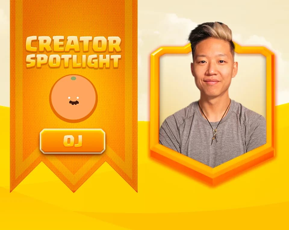 Creator Spotlight: Orange Juice × Clash Royale
