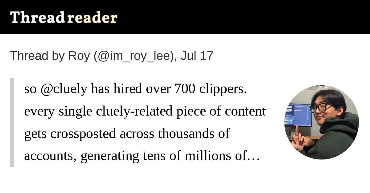 Thread by @im_roy_lee on Thread Reader App