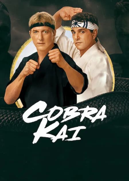 Cobra Kai artwork from Netflix’s official series media page.