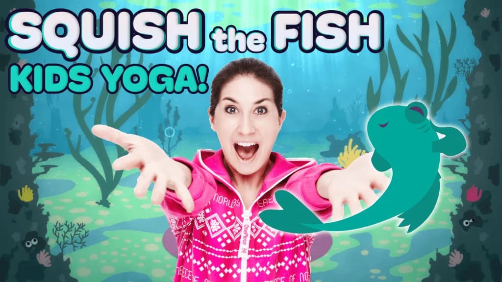 Squish the Fish | Yoga Adventures | Cosmic Kids