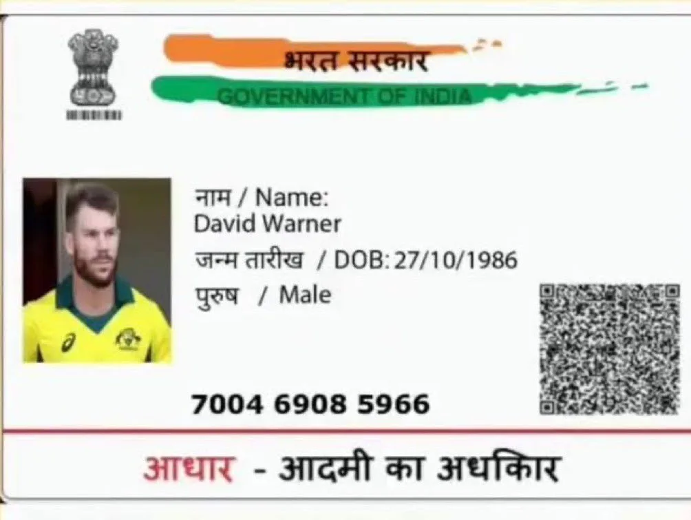 @ssrajamouli @davidwarner31 Indian citizenship granted to David bhai.