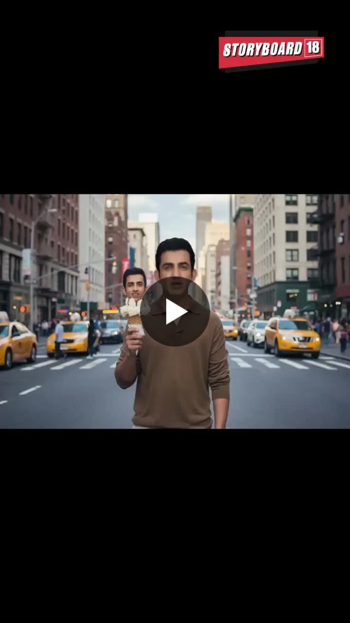 CRED's AI-generated ad with Gautam Gambhir goes viral | Storyboard18 posted on the topic | LinkedIn