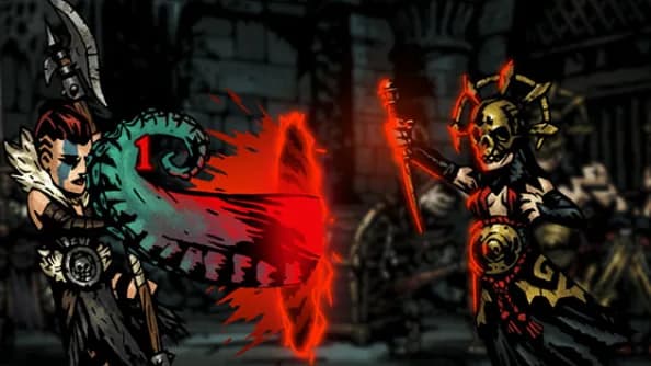 Darkest Dungeon now lets you turn off corpses and heart attacks, but they're still part of the "official vision"