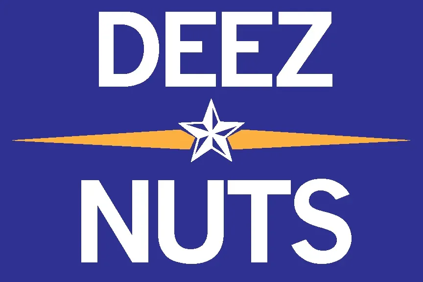 RAYGUN’s Deez Nuts campaign poster.