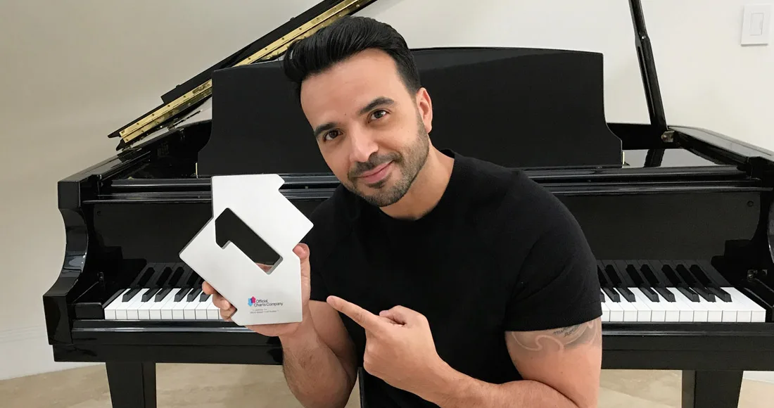 Luis Fonsi, Daddy Yankee and Justin Bieber's Despacito is now the longest reigning foreign language Number 1 in Official Chart history