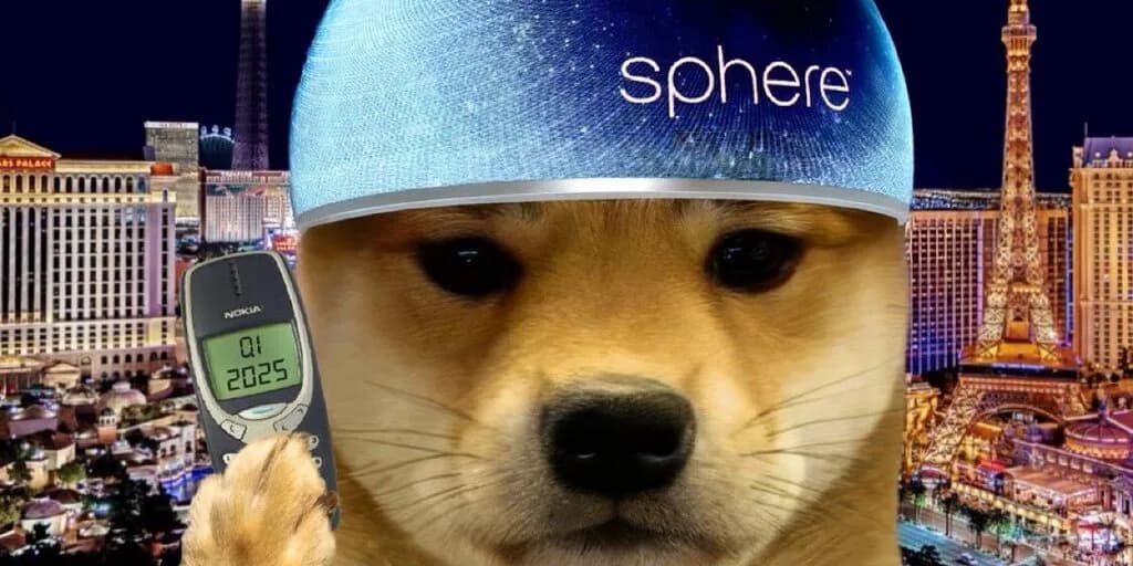 Las Vegas solana meme coins cryptocurrency trading dogwifhat WIF Sphere