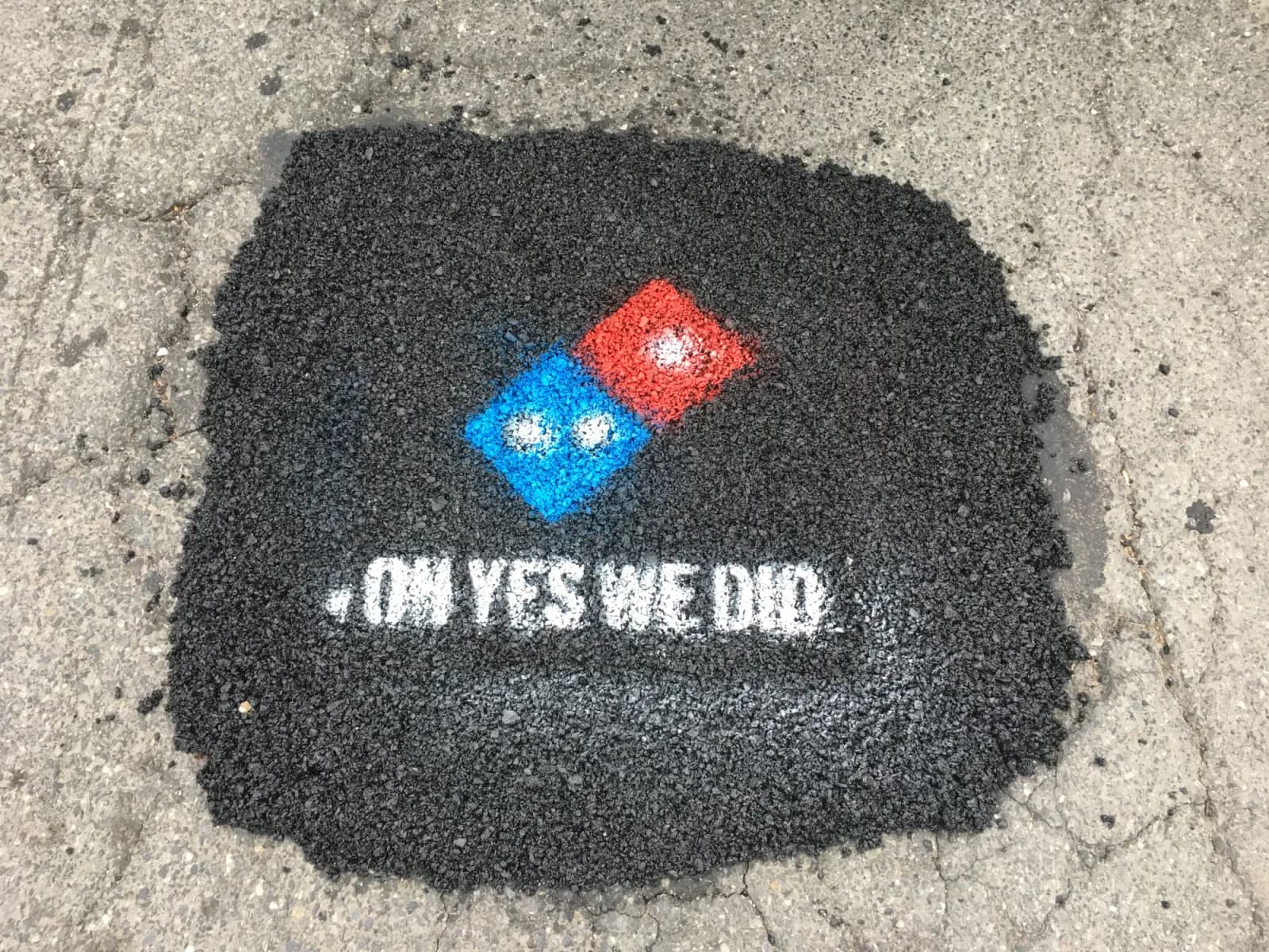 The Inside Story of How Domino’s Got Its Advertising on Potholes