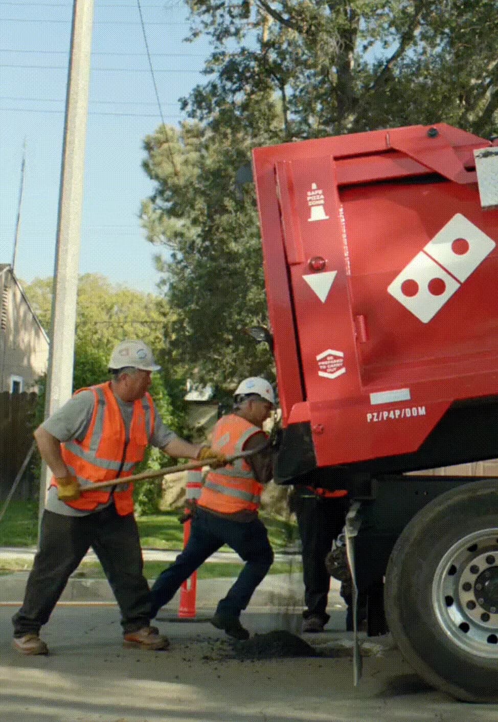 DOMINO'S - PAVING FOR PIZZA — BRIAN CARUSO