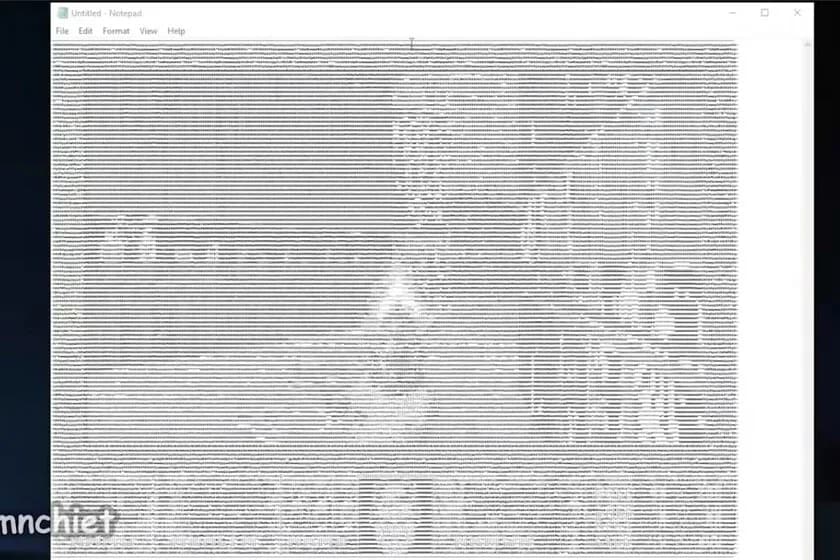 El port de 'Doom' definitivo: logran hacerlo funcionar en el bloc de notas de Windows a 60 fps