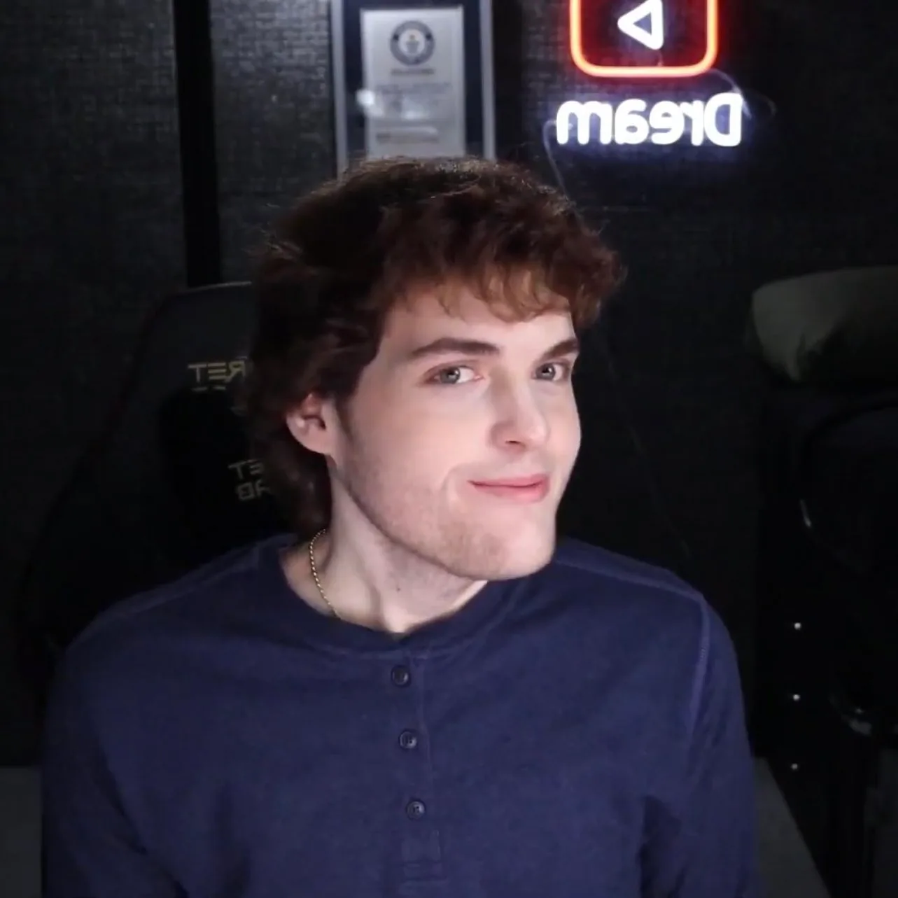 he looks like he is itching to tell me a riddle