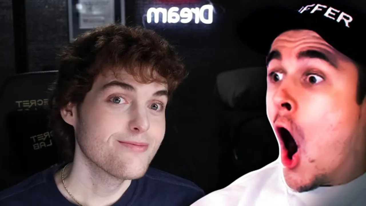 Ludwig Reacts to Dream's Face Reveal