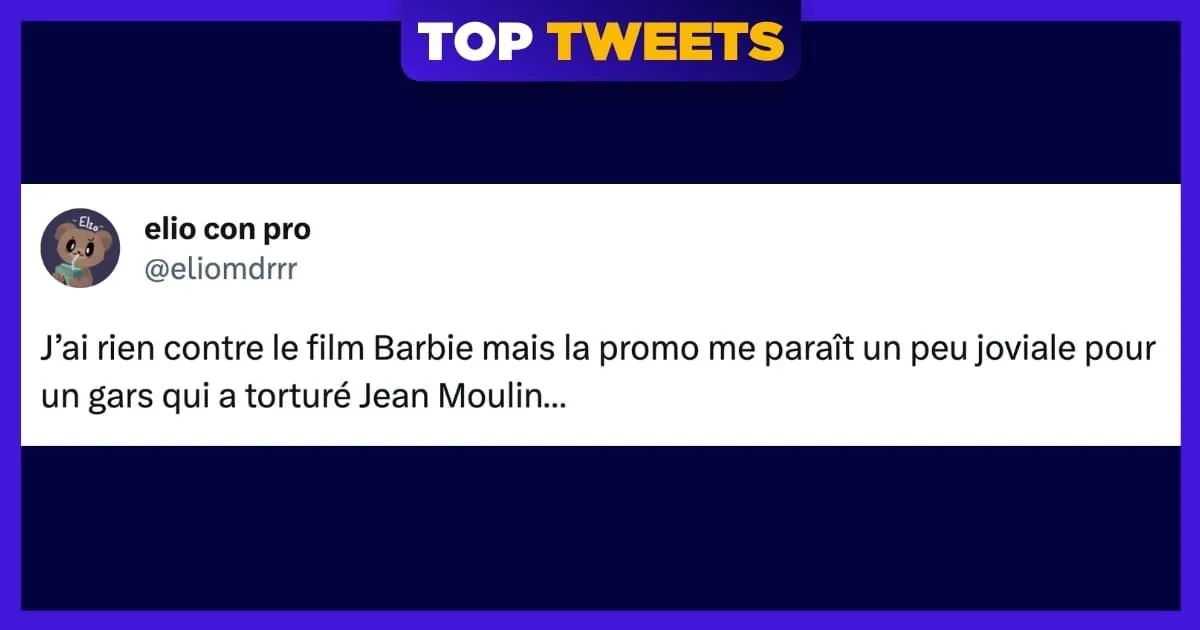 TweetsSortieBarbie
