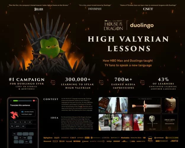 Duolingo: High Valyrian Lessons - The Clios